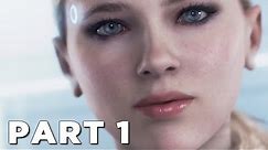 DETROIT BECOME HUMAN Walkthrough Gameplay Part 1 - INTRO (PS4 Pro)