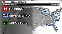 Tornadoes hit Pennsylvania, hot tempertures hit the south, and heat and flooding impact the West