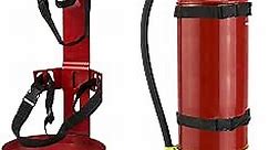 QWORK Fire Extinguisher Bracket, 2 Pack Heavy Duty Metal straps, Box Type, 10 lb Capacity