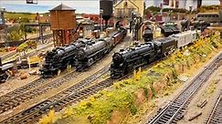 Beautiful Model Railroad HO Scale Gauge Train Layout at The Grand Strand Model Railroaders Club