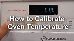 How to Calibrate the Oven Temperature on your Stove