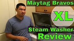 Maytag Bravos XL Steam Clothing Washer | Use + Review + Demonstration