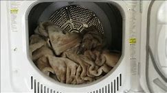 GE Spacemaker GUD 24 inch DRYER : Overview & Drying Tips : Sample Dryer Cycle