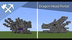 How to Build a Dragon Head Portal | Minecraft Tutorial