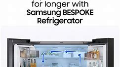 Samsung - The Samsung BESPOKE 4-Door Refrigerator...