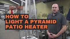 How To Light A Pyramid Patio Heater | Jacobs Custom Living
