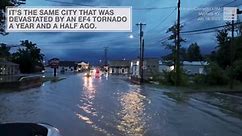 Drone Footage Shows Kentucky Flood Emergency