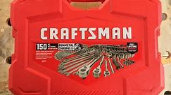 Craftsman 150 Piece Gunmetal Crome Mechanics Tool Set Product Overview