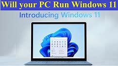 How to Check If Your Windows 10 PC Can Run Windows 11!! - Howtosolveit