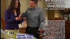 Empire Today Buy 1 Get 2 Free Sale Carpet Commercial 2010