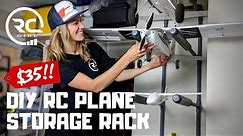 How to Build a DIY RC Plane Storage Rack (for $35!)