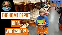 The Home Depot's Kids Workshop - Free & Fantastic Hands-on DIY Learning for Children! by DIYNate