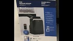 Arctic King portable Room Air Conditioner 10,000 BTU WPPD14CT9N 10k unboxing install