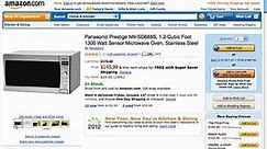 Best Countertop Microwave Panasonic Prestige NN-SD688S - video Dailymotion