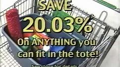 Menards 20.03% Sale (Late December 2002)