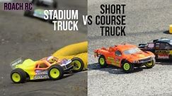 Stadium Truck VS Short Course Truck (RC)