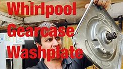 Whirlpool washer with stripped washplate and gearcase shaft w11393685, w10752283 and w10734521