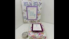 Gorgeous//Lush//Note//pad//Holder//Stampin' Up!//DSP//Delightful Floral