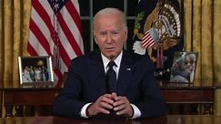 Biden addresses the nation