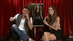 Interview with Summer Glau & Brian Austin Green in Japan