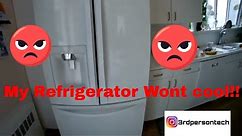 kenmore refrigerator 2020 NOT COOLING EASY FIX Part 1
