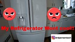 kenmore refrigerator 2024 NOT COOLING