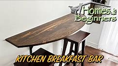 How to Make a Wall Mounted Kitchen Breakfast Table