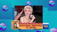 Madonna responds to new biopic 'Blonde Ambition'