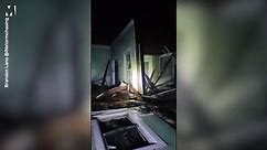 Damage seen after tornado reported in Kentucky