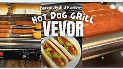 VEVOR Hot Dog Grill Machine Full Assembly & Review | Hot Dogs, Taquitos, Corn Dogs, Egg Rolls