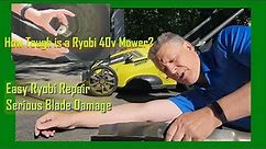 Ryobi 40v Lawn Mower Repair - Blade & Mount Replacement