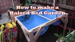 How to build a Barrel Raise Bed Garden