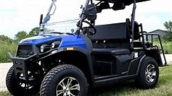 Gas Golf Cart Utility Vehicle UTV Rancher 200 EFI With Automatic Trans. & Reverse - RED