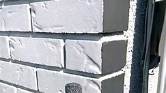 How to paint old brick! #tips #satisfying #paintwork #homesweethome #decorations #homeimprovement #paintingwalls #hacks #howto #renovation #painting #wallpainting | Painting Screws