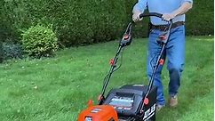 Get gas-like performance with the Atlas 80V Brushless Cordless 21” Self-Propelled Lawn Mower. Get up to 80 minutes of runtime when using two batteries. #lawnmower #HarborFreight