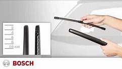 How to Install Bosch Wiper Blades: Toplock Rear