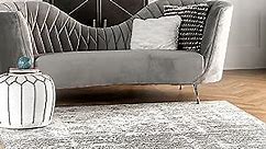 nuLOOM Deedra Modern Abstract Area Rug, 5x8, Grey