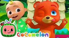 Peekaboo Song with Boba Bear | CoComelon Animal Time Nursery Rhymes for kids