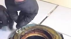 installing a toto drake toilet #plumber #plumbing #diy #fyp | Exhaust Fan