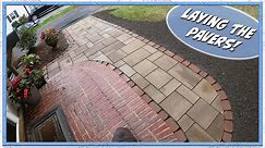 Do It Yourself Paver Walkway | Step 4 | Laying The Pavers!
