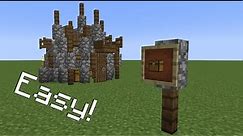 How to build a Minecraft storage house