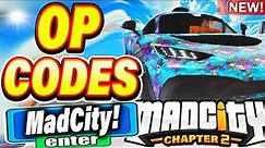 ALL NEW *SECRET* UPDATE CODES In Roblox Mad City (2023)