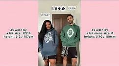 Hoodie sizing guide | Keep It Bright