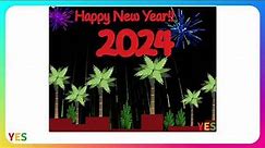Happy New Year 2024, Scratch Coding Happy New Year
