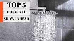 TOP 5: Best Rainfall Shower Heads Review 2023