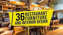 36 Restaurant Furniture and Interior Design Ideas - 1