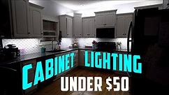 Under Cabinet Lighting - EASY and AFFORDABLE!