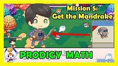 My New ROBOT Outfit 👕| Mission 5: Get the Mandrake | Level 19 | Prodigy Math Game - GFK 🔴