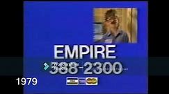 1979 Empire (Today) Carpets End Tag With All Jingles #empiretoday
