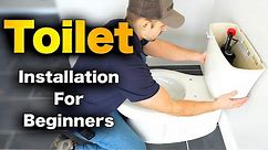 How To Install A Toilet - Beginner's Guide With STEP-BY-STEP INSTRUCTIONS
